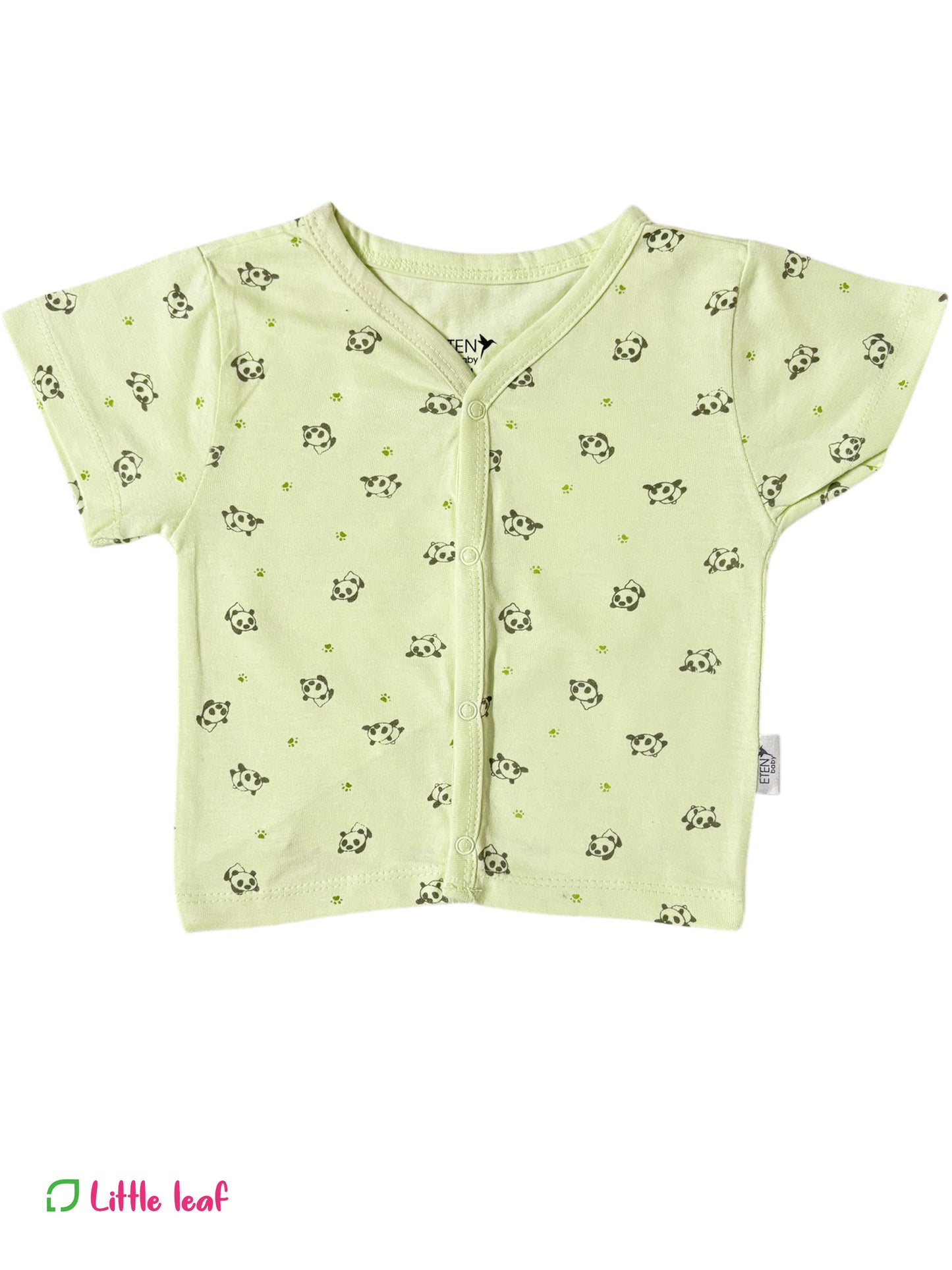 Lime Sandal Cotton Jabla Half Sleeve Combo Pack of 2