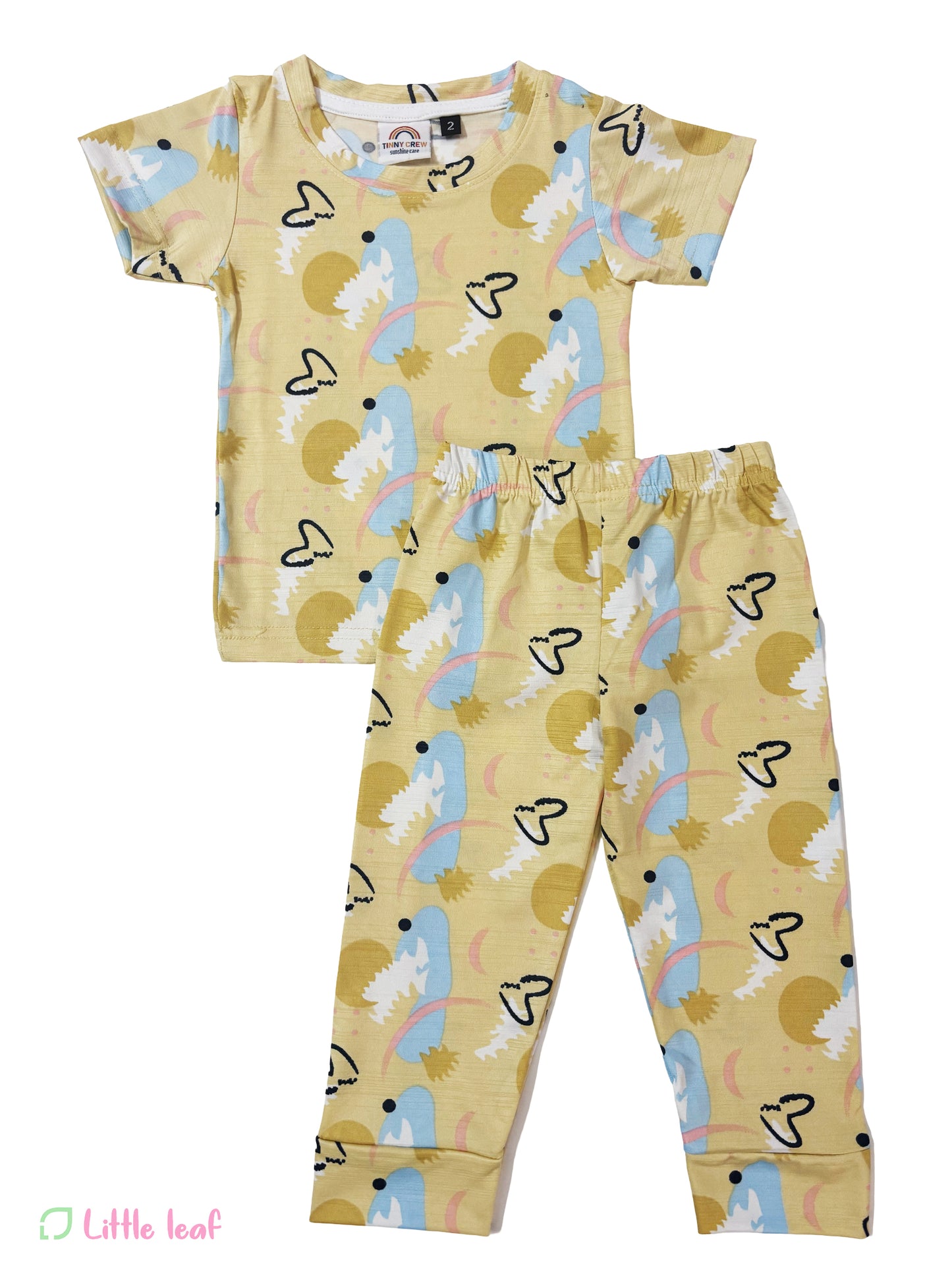 Sandal Snow ball Fabric Night Suit