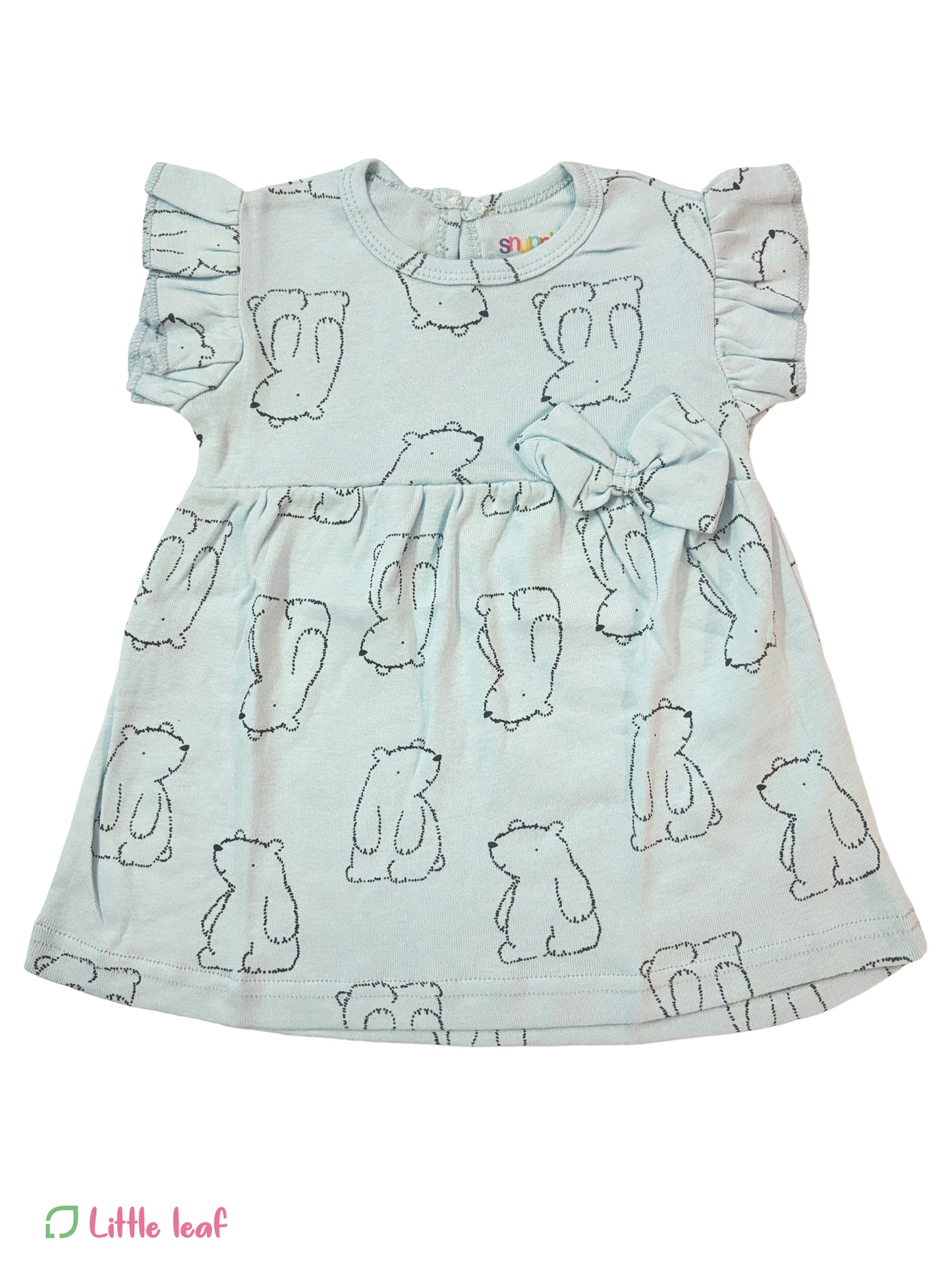 Grey Bear Cotton Frocks