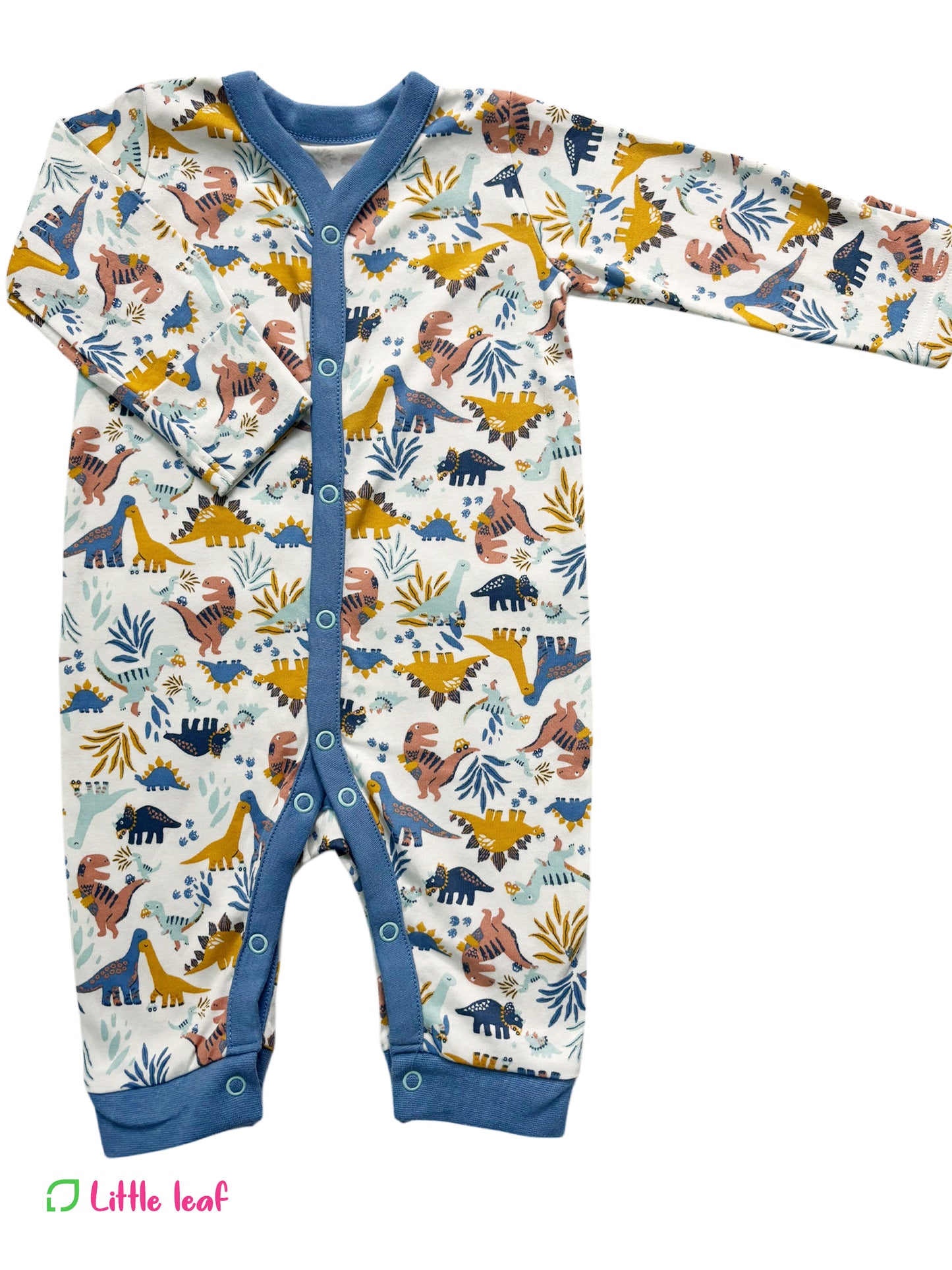 White Dino Sleepsuit