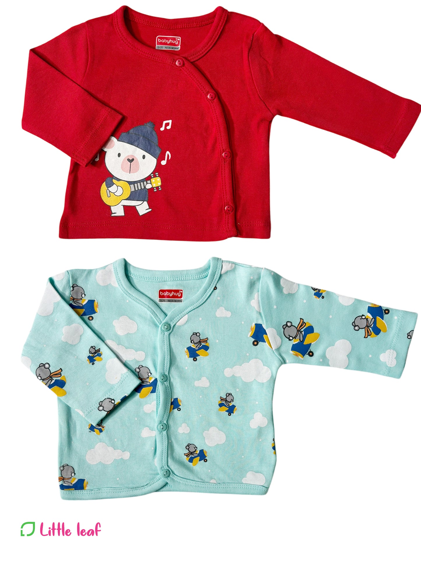 Red Blue Full Sleeve Jabla Combo Pack of 2