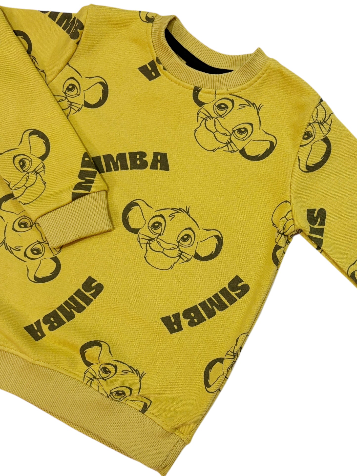 Cotton Jogger Set Mustard Simba