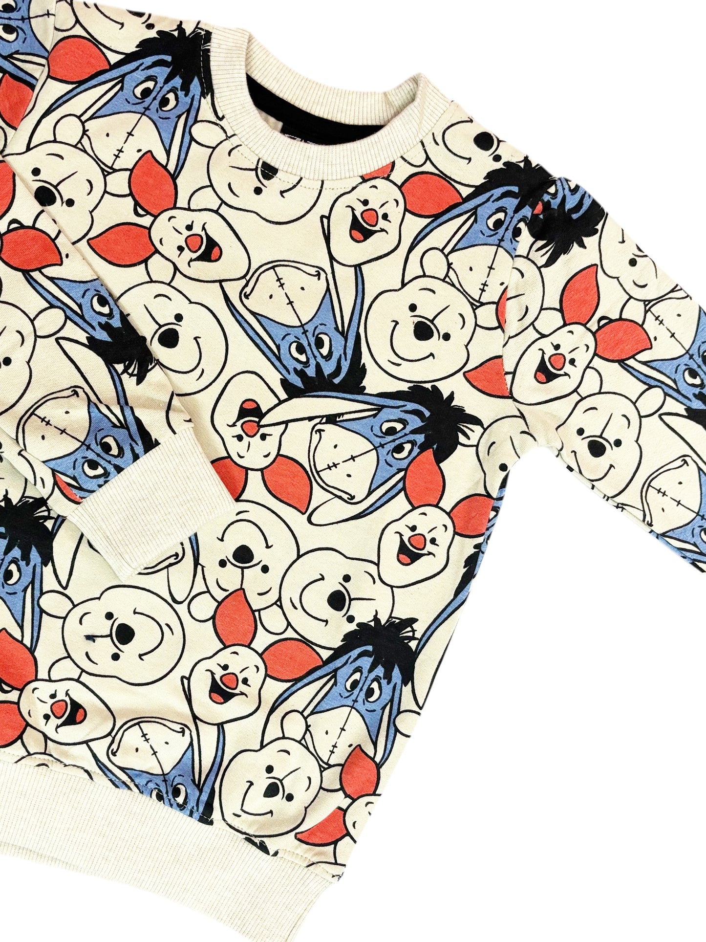 Cotton Jogger Set White Bear face