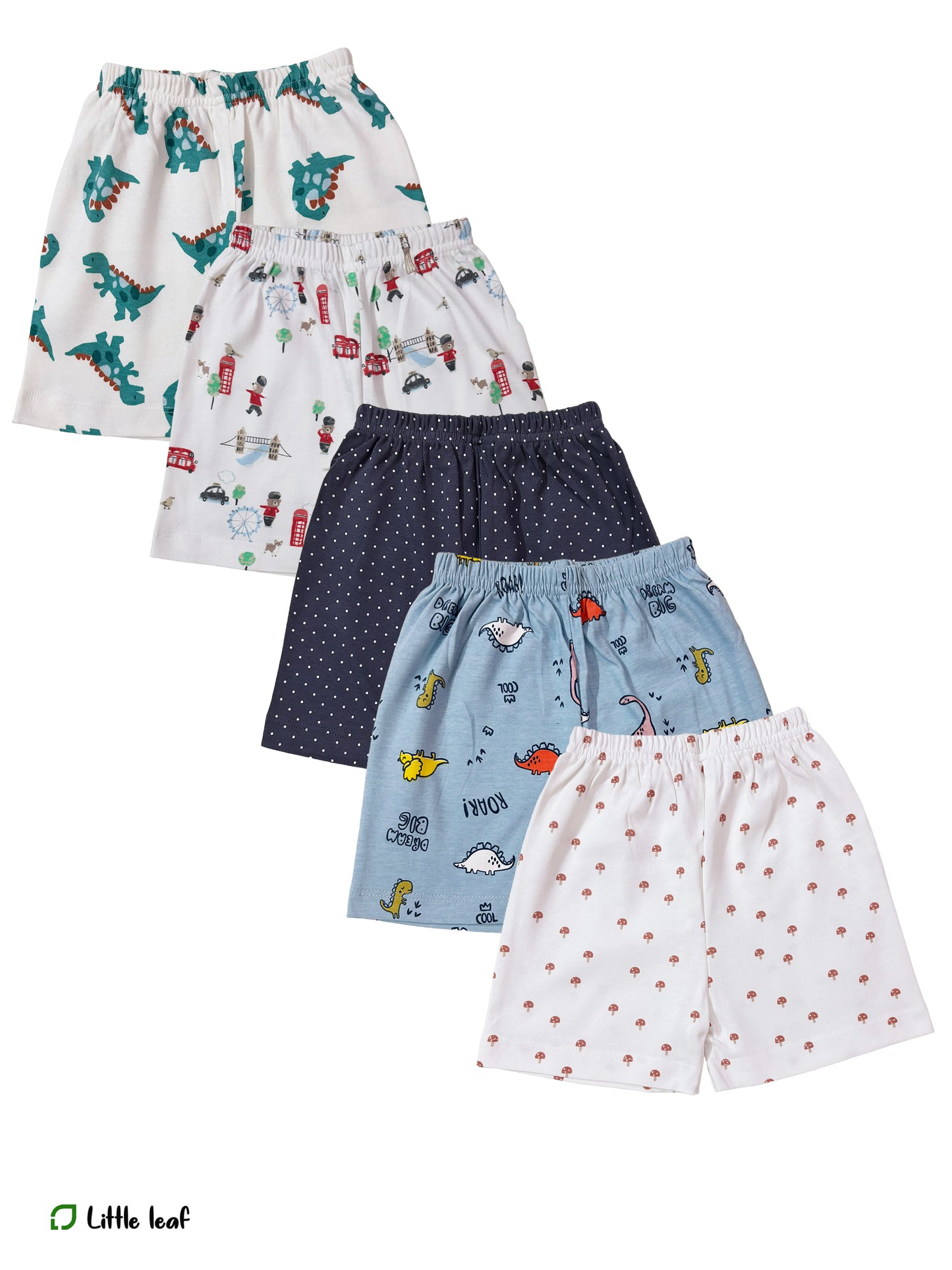 4-5 Y - Kids shorts Set - Pack of 5