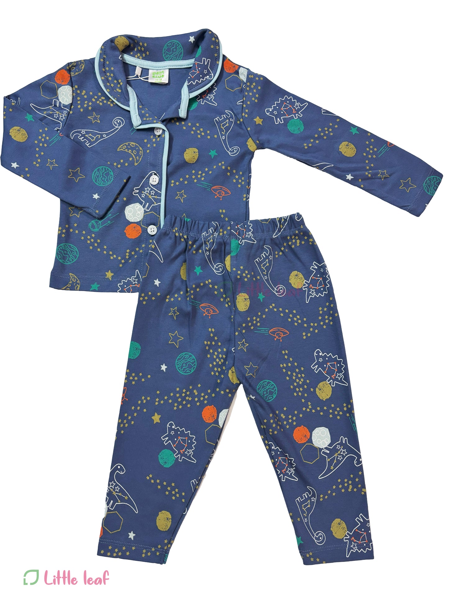 Blue Dino NightSuit