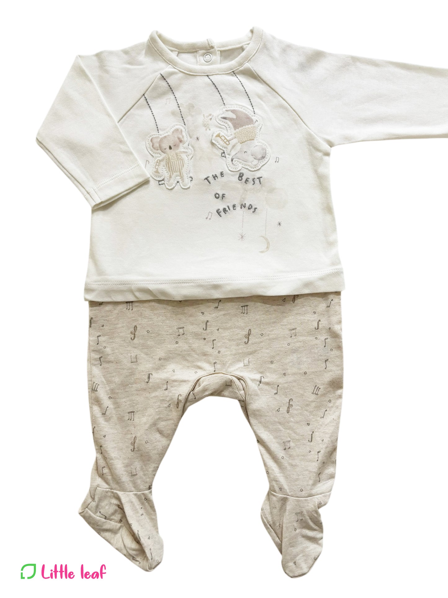 white elephant Sleepsuit