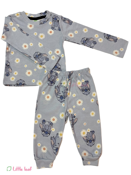 Blue Flower FS Night Suit