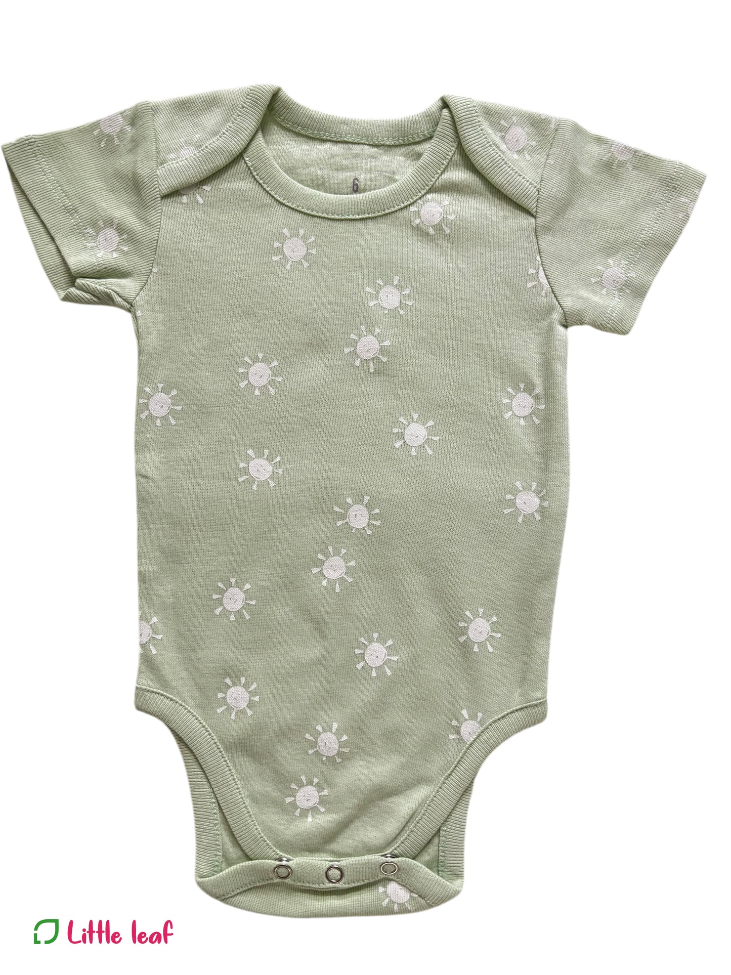 Light Green sun Onesies