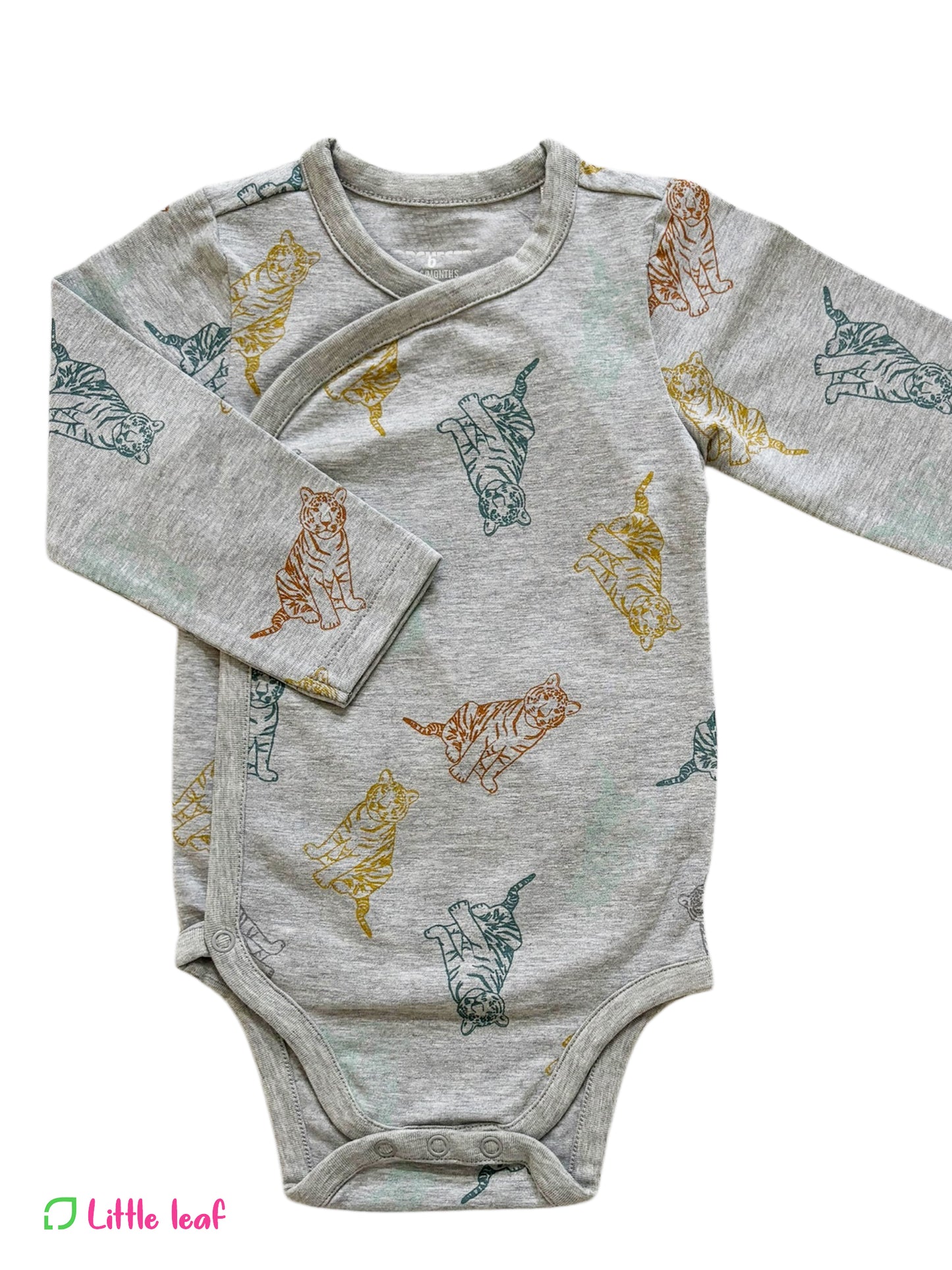 Gray Tiger Onesies