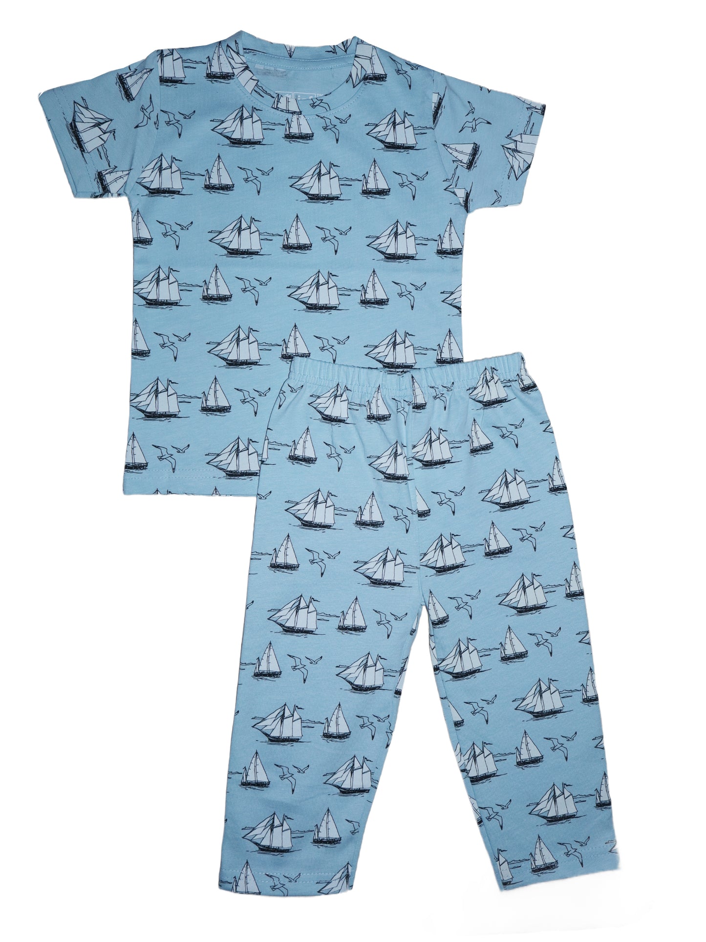 Sky blue boat Co-ord