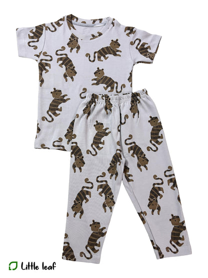 Boys Pant Sets- Light Brown Squirrel