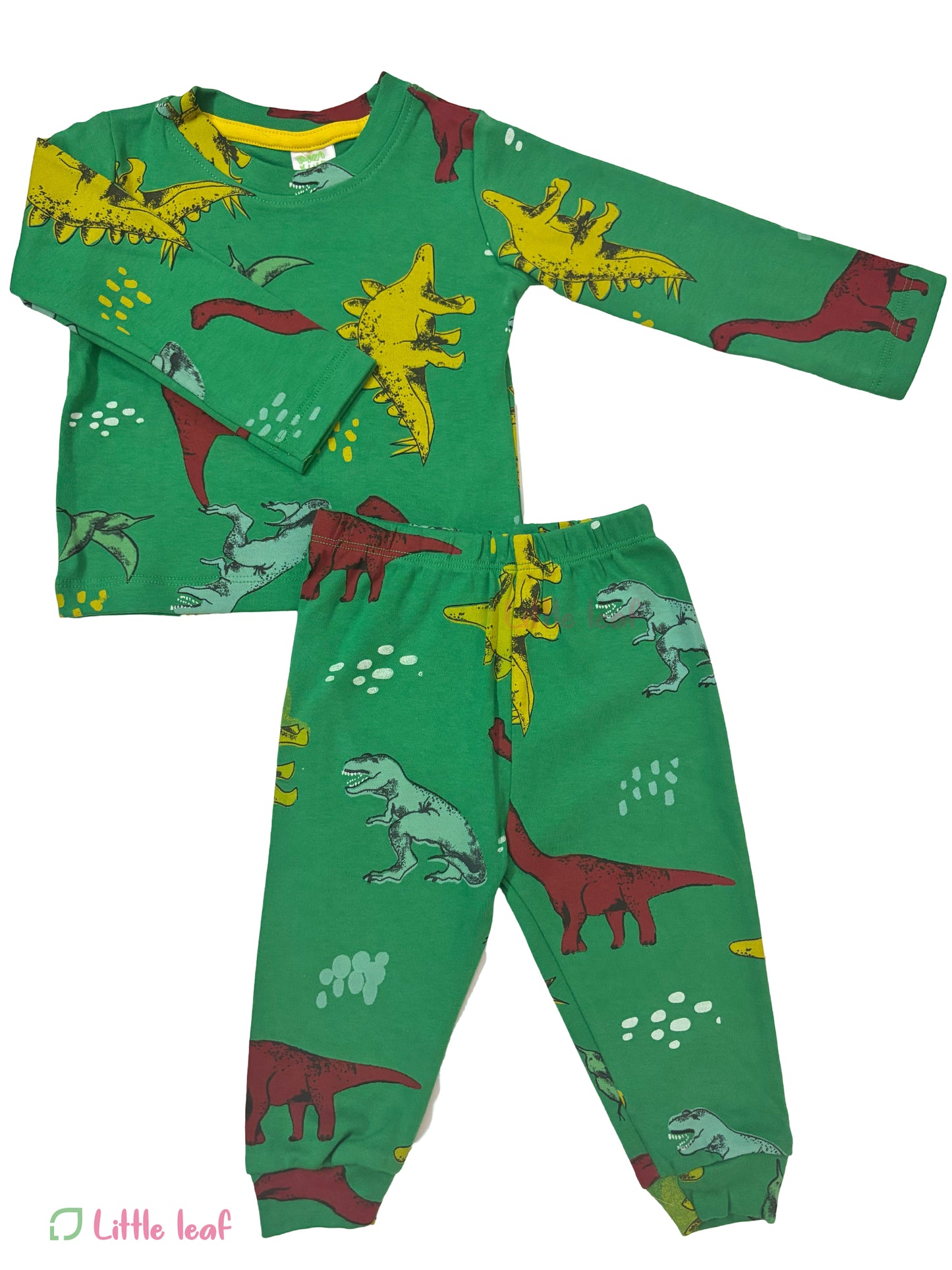 Dark Green Dino FS Night Suit