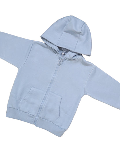 Soft Cotton Sky Blue Hoodie Unisex