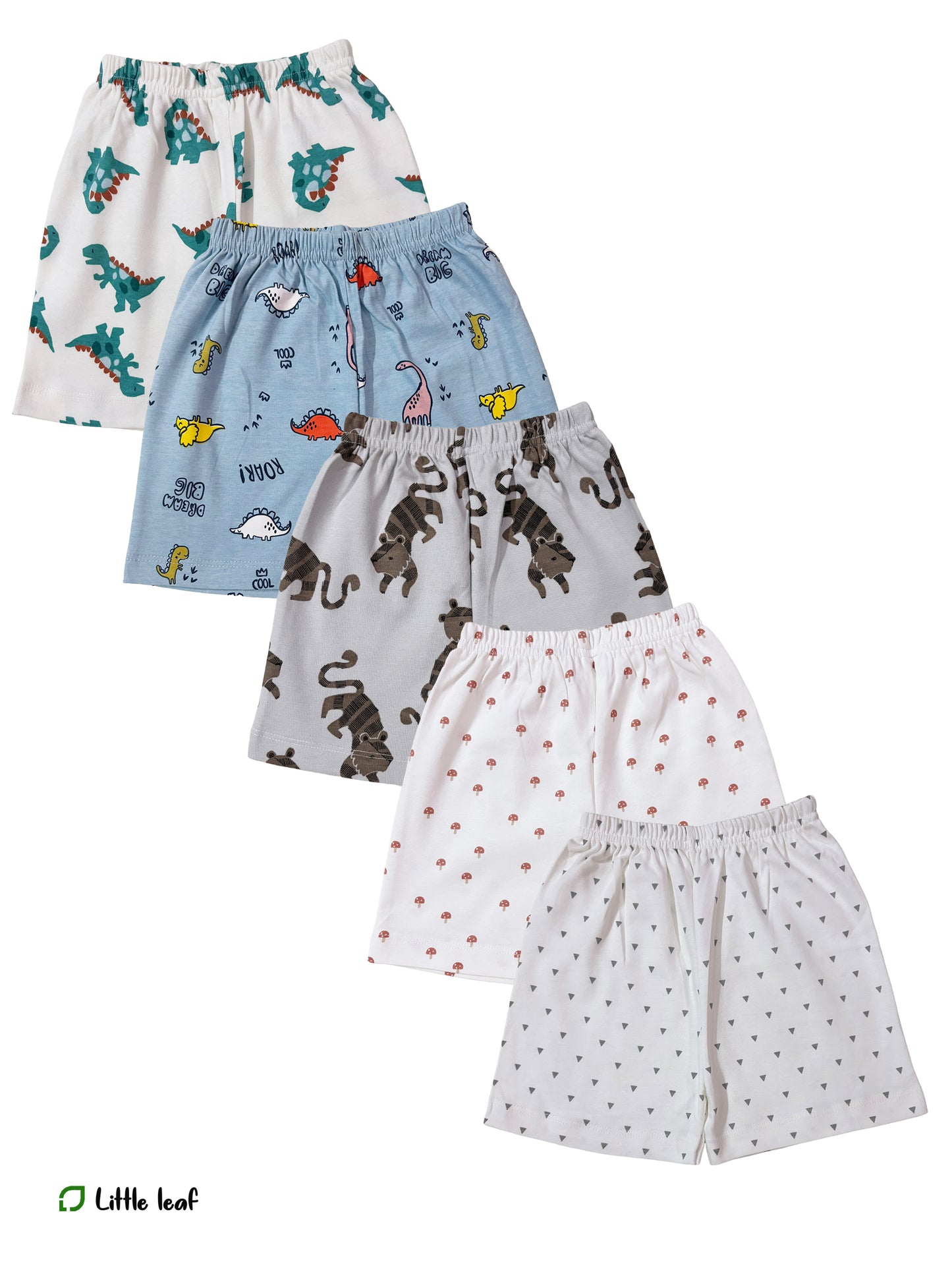 2-3 Y - Kids shorts Set - Pack of 5