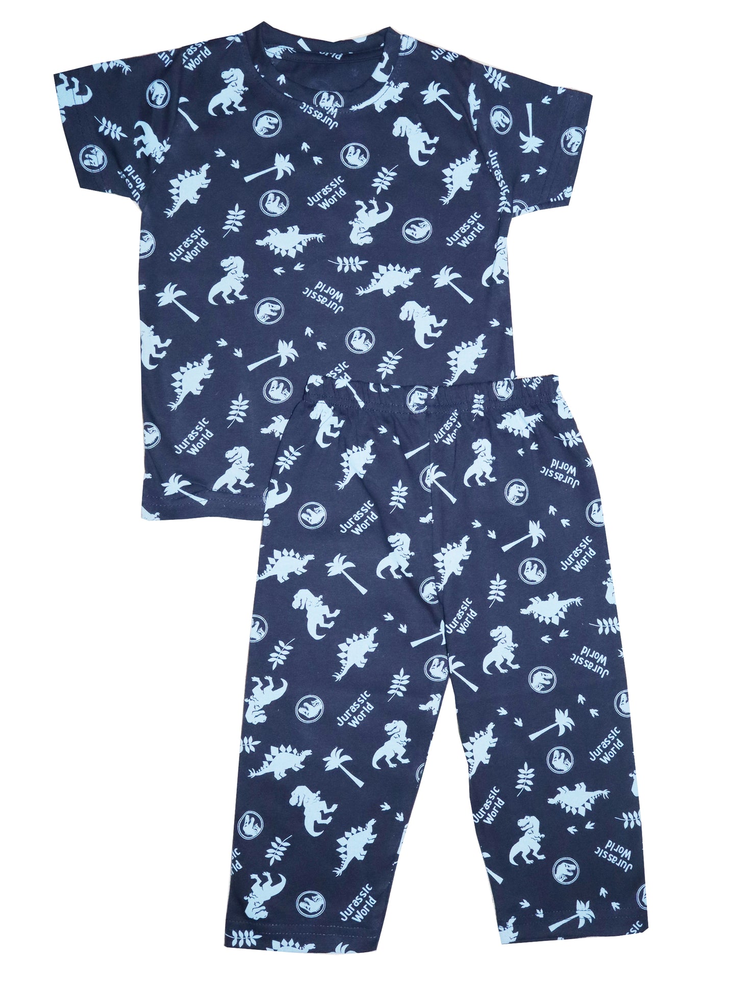 Navy blue Jurasic world Co-ord