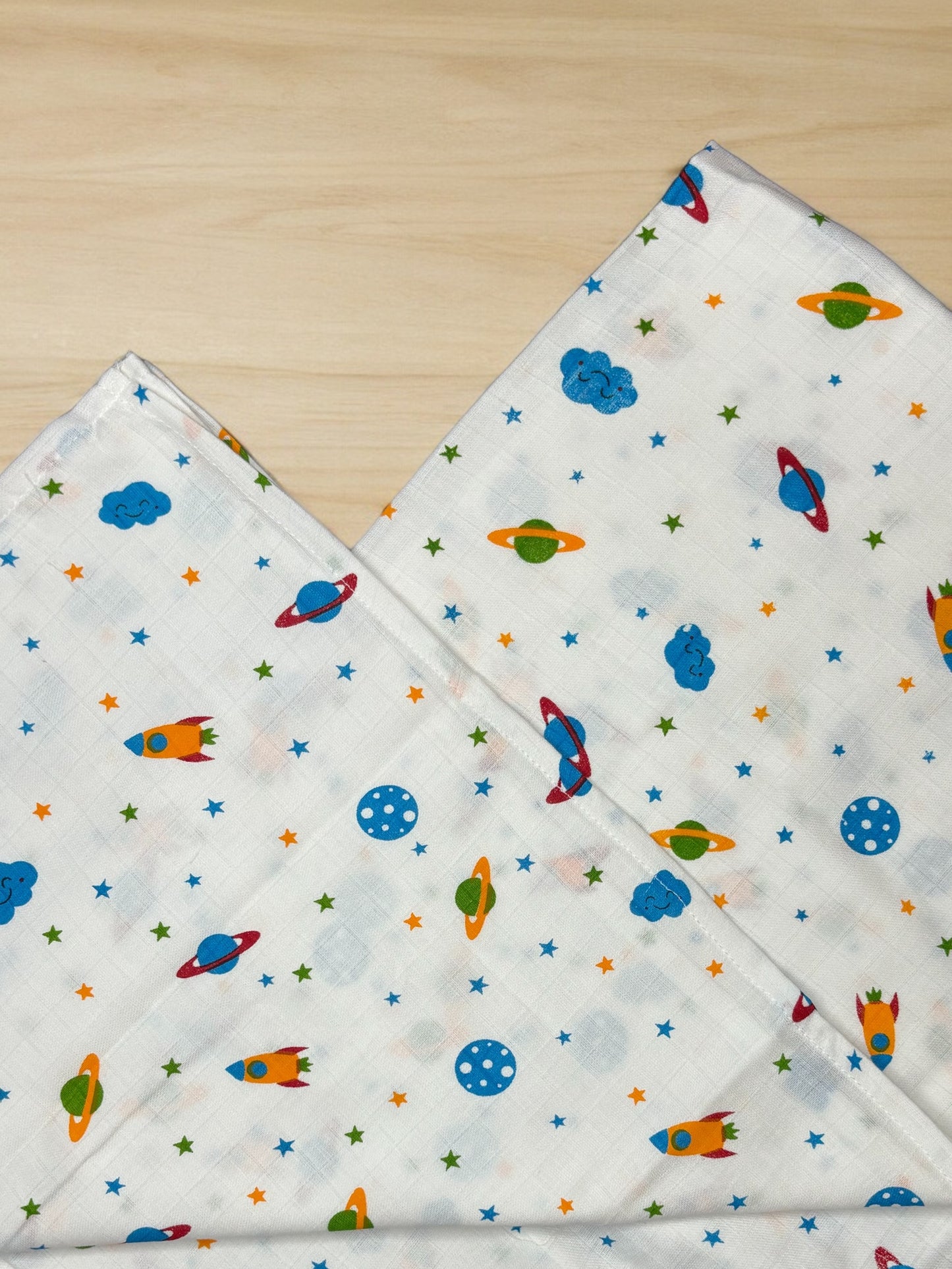 Muslin Swaddle Space Jupiter