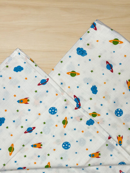 Muslin Swaddle Space Jupiter