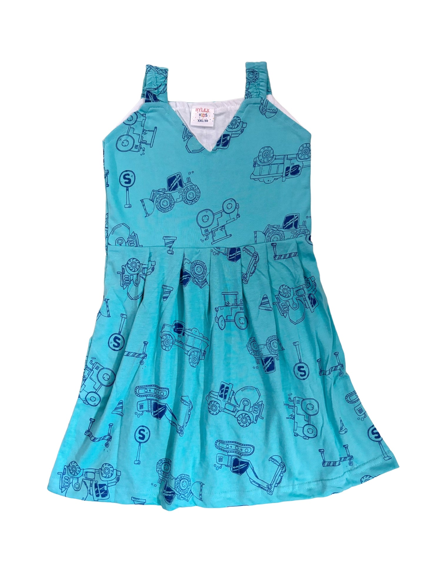 Cotton Belt Frocks - Cyan JCB