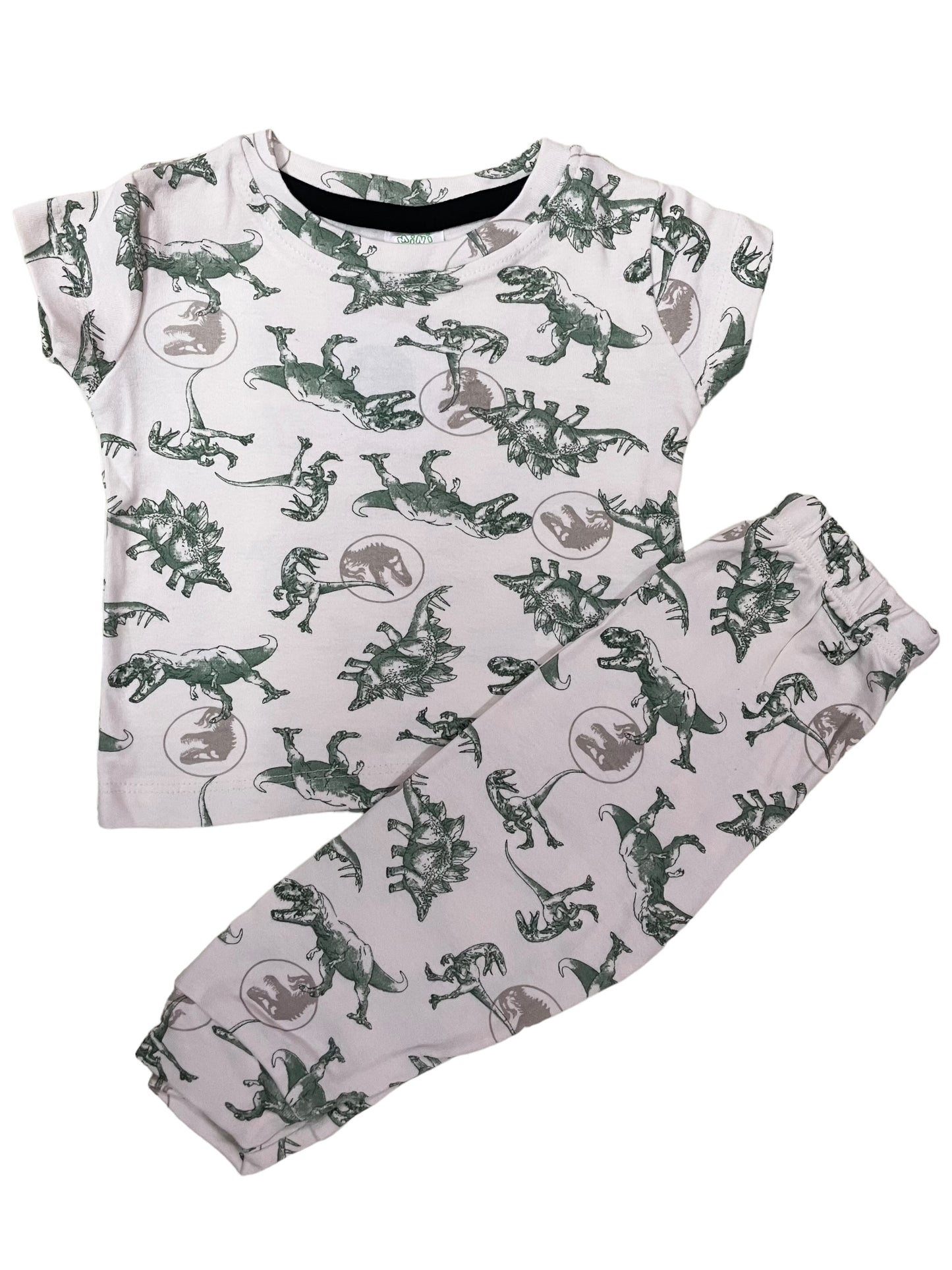 White dino Unisex Co-ord set