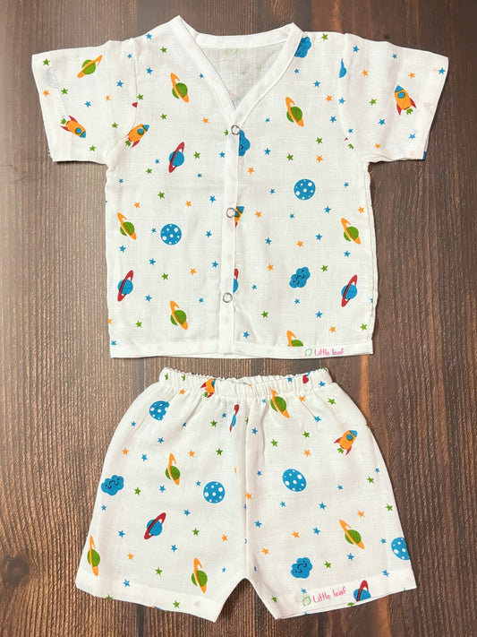 HS Muslin Jabla Shorts Set Jupiter