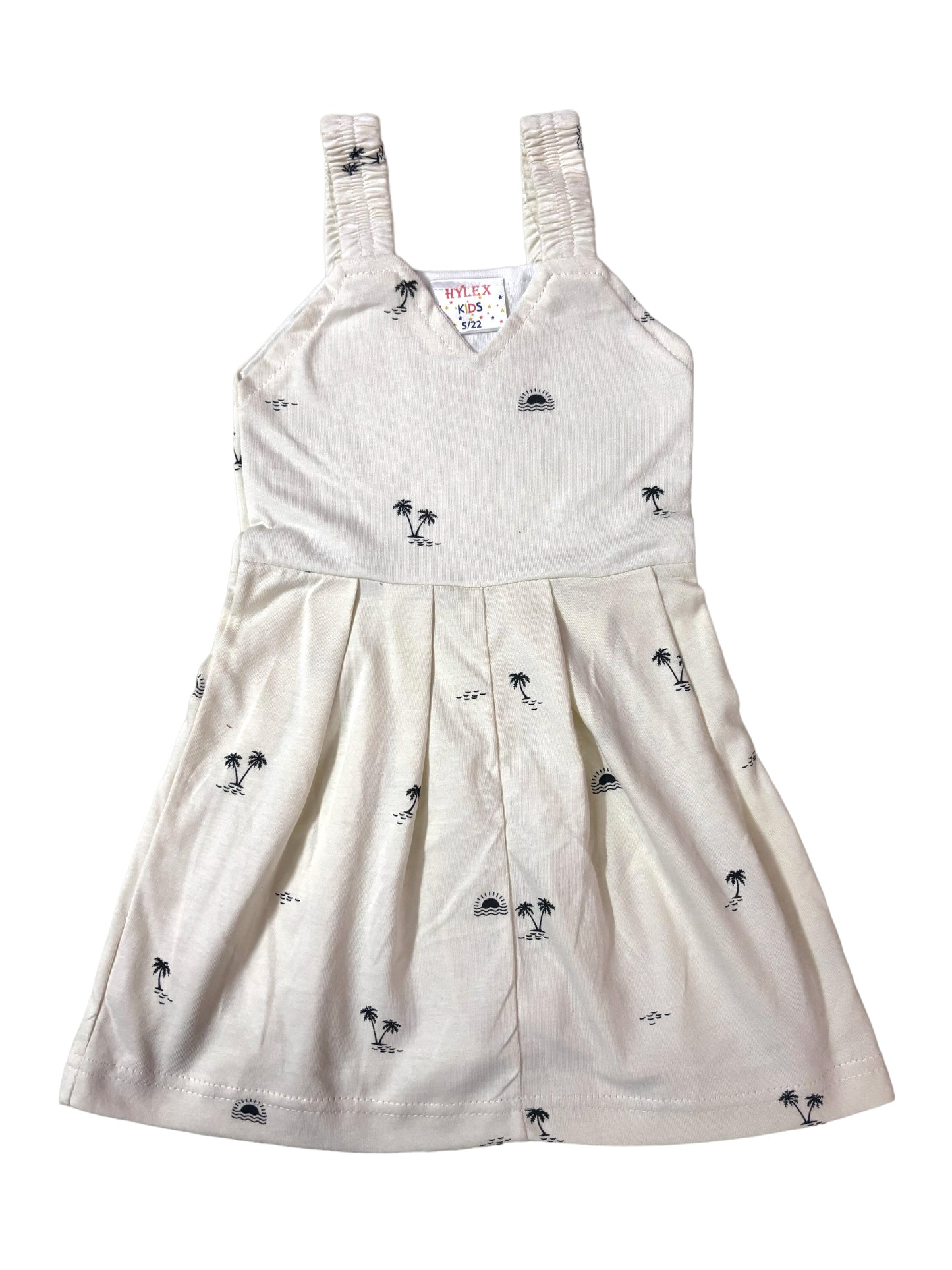 Cotton Belt Frocks - White tree