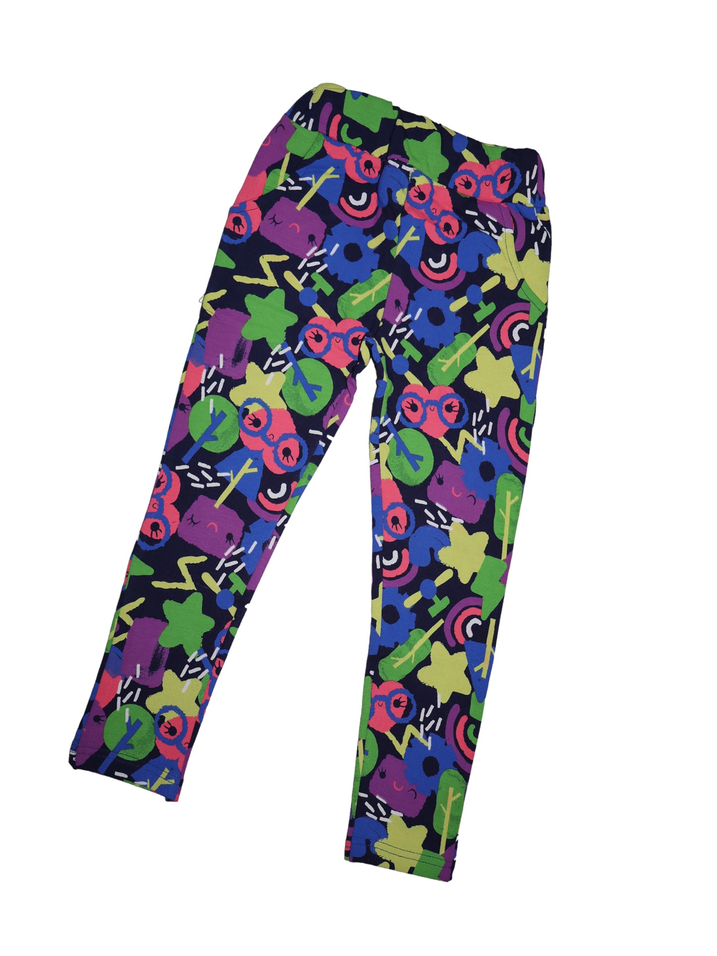 Multicolor - Girls Jeggings Style 1