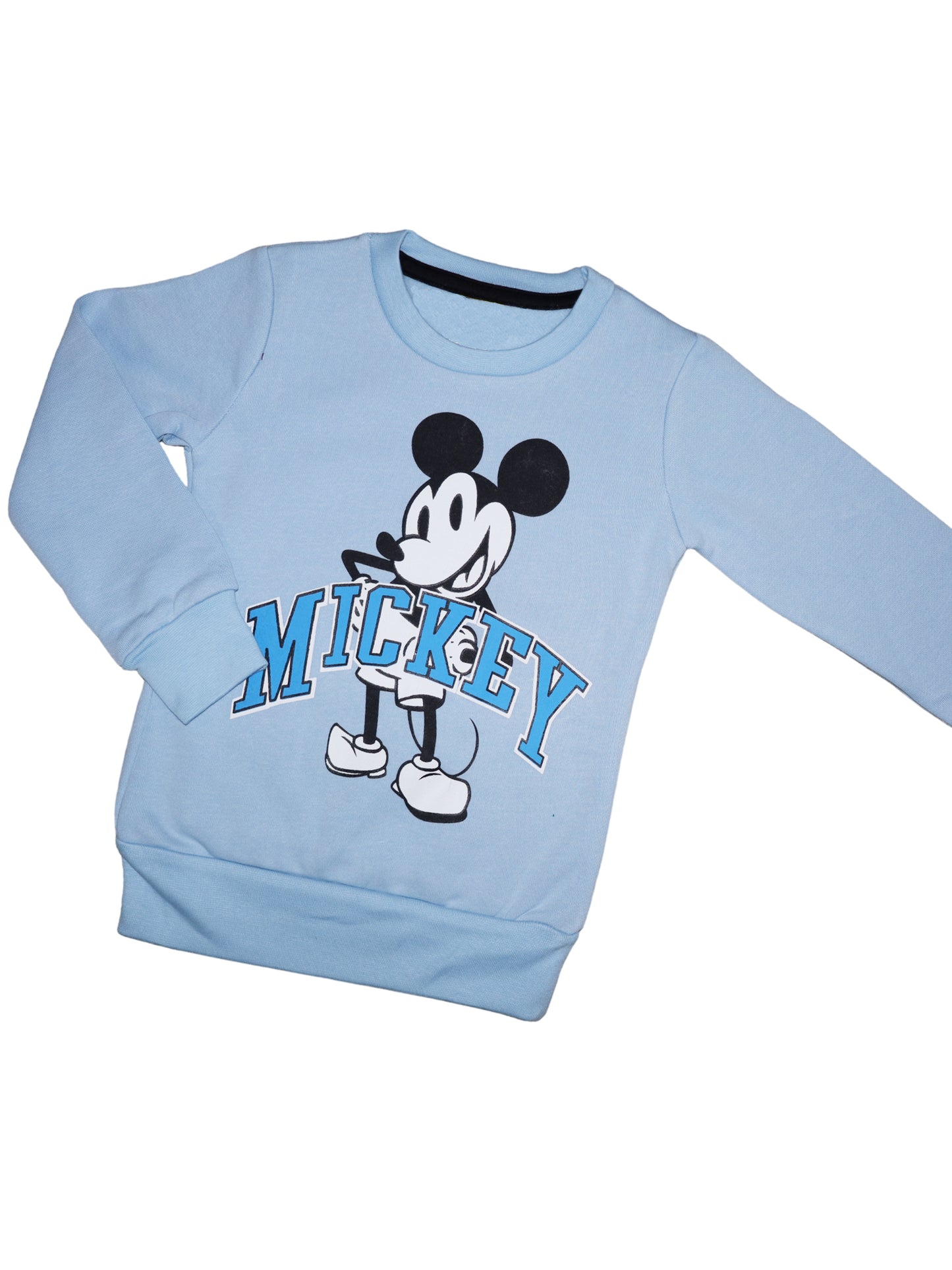 Skyblue Micky Sweatshirts - Girls