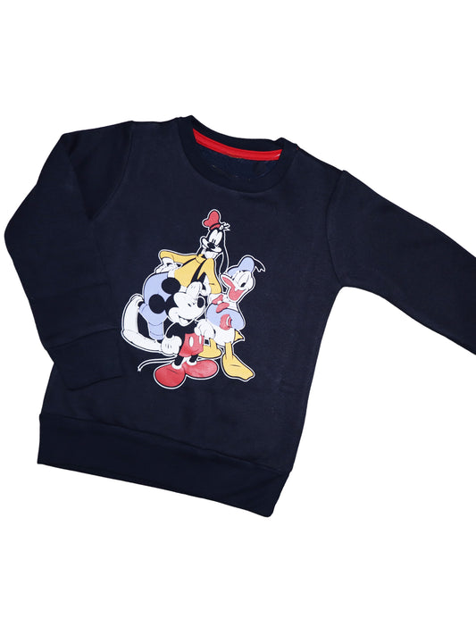 Black Donald Micky Sweatshirts - Girls