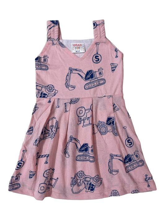 Cotton Belt Frocks - Light pink JCB