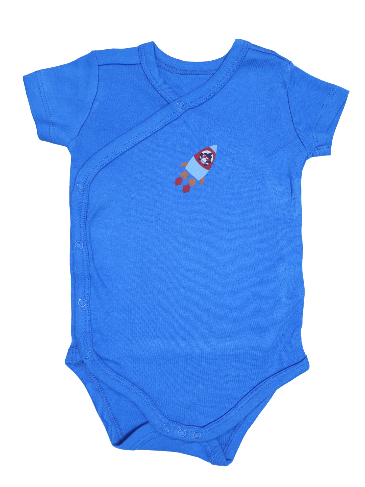 Blue rocket onesie