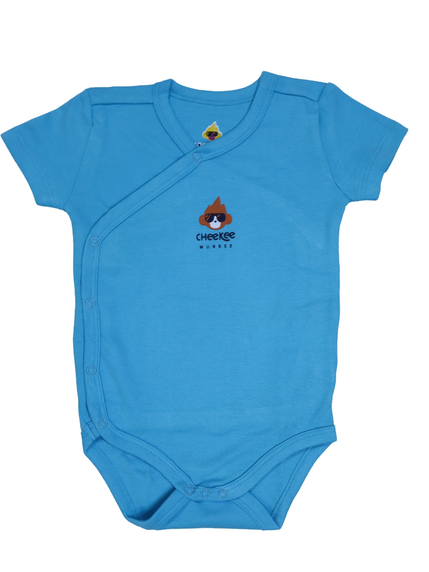 Cyan cheekee onesie