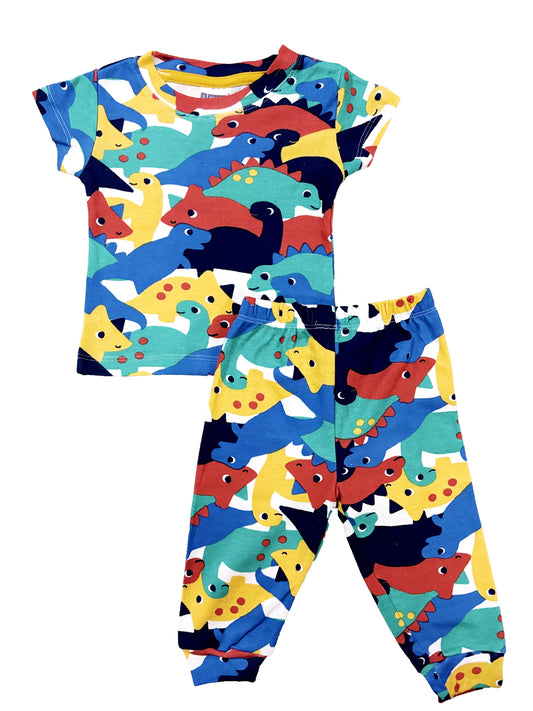 Multi color Dino co-ord set