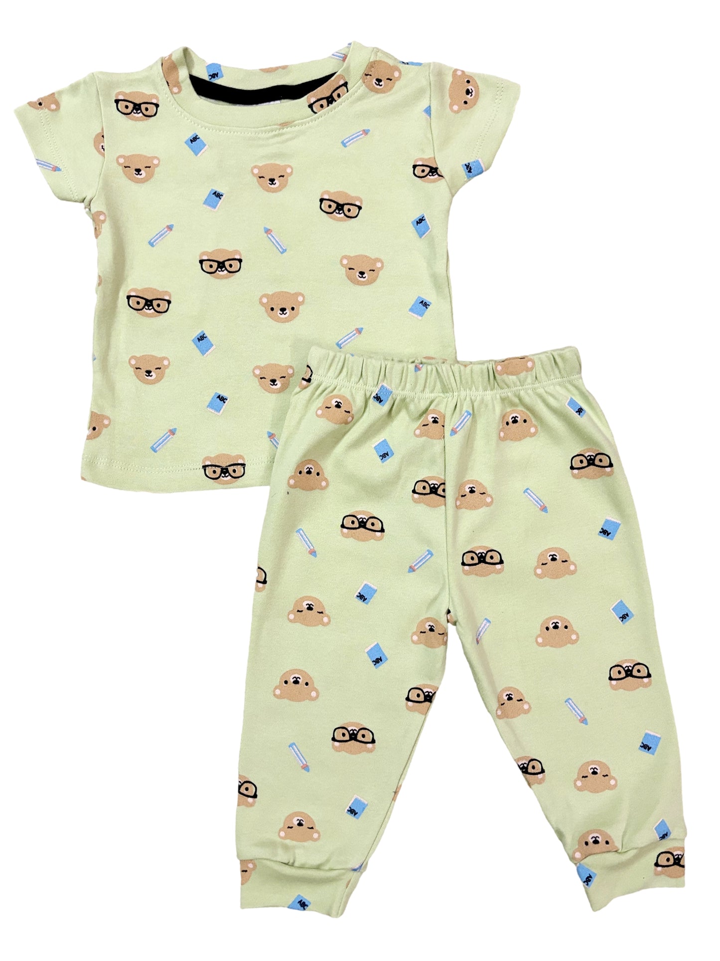 Green Teddy co-ord set