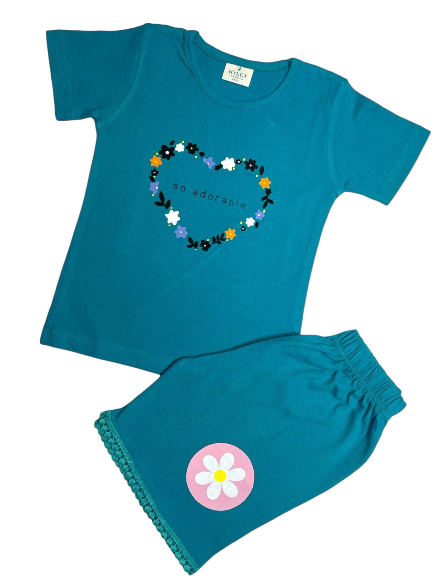 Girls Bermuda Adorable Shorts Set