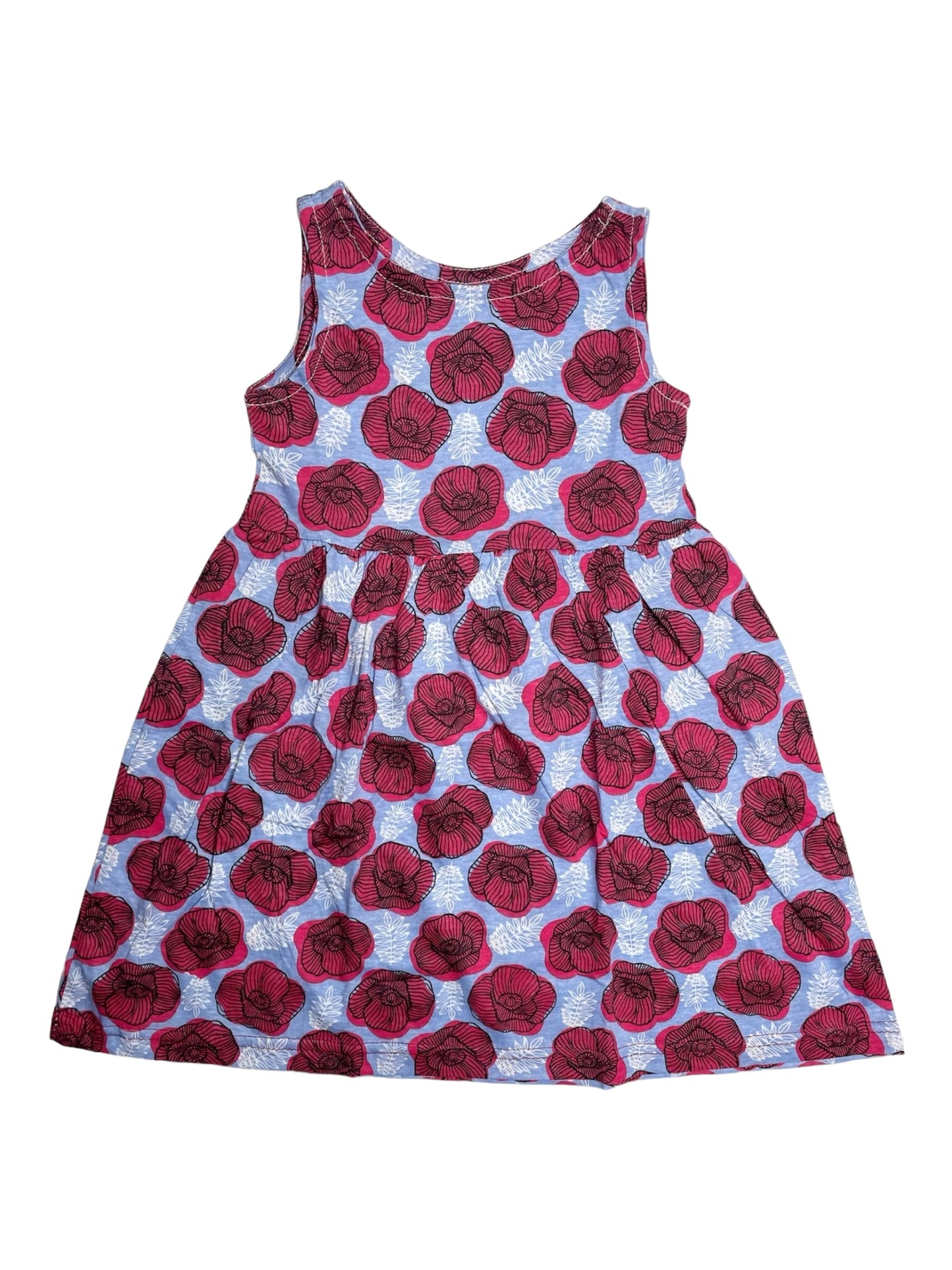 Cutie Sleeveless Cotton Frocks