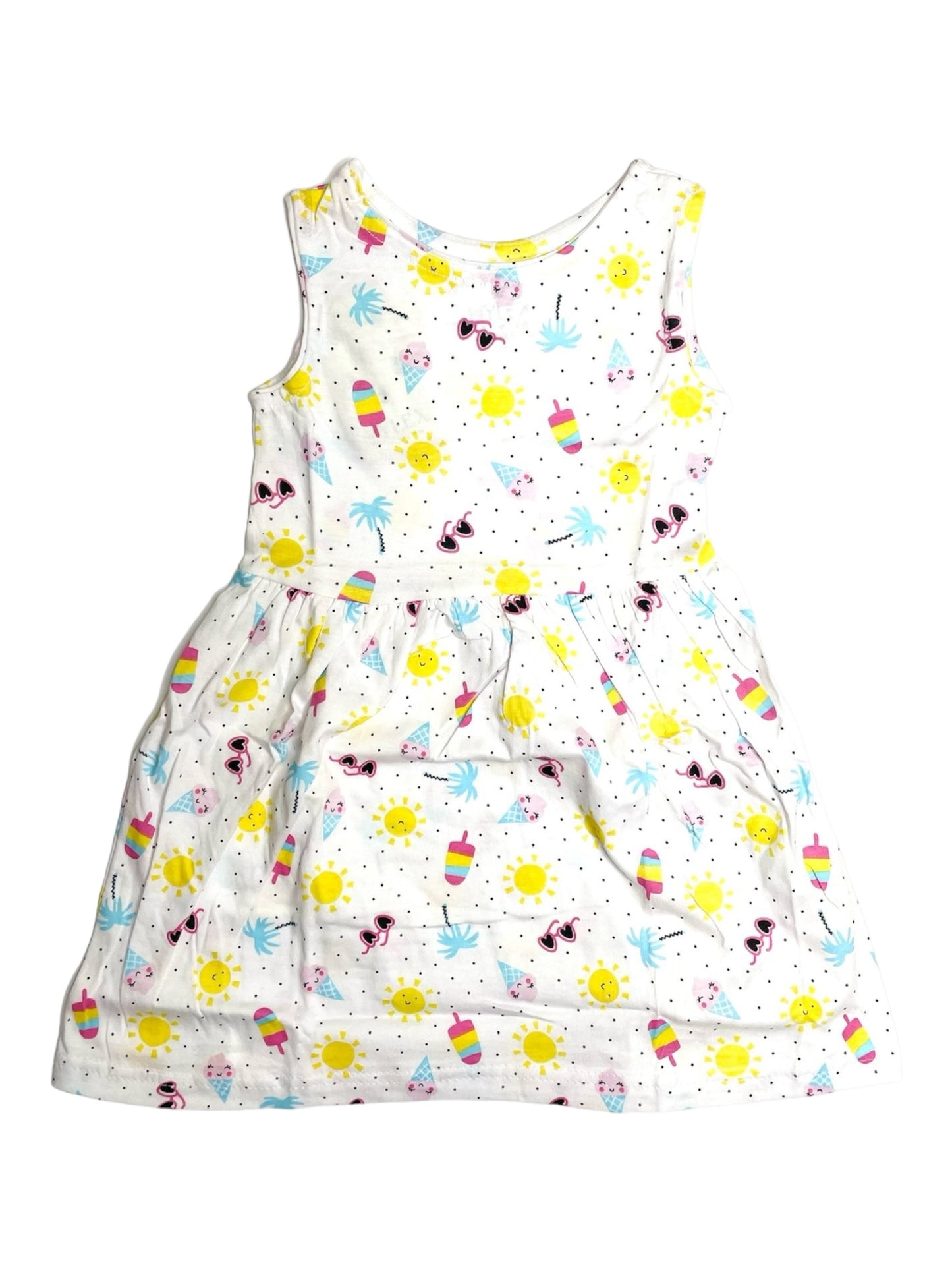 Cutie Sleeveless Cotton Frocks