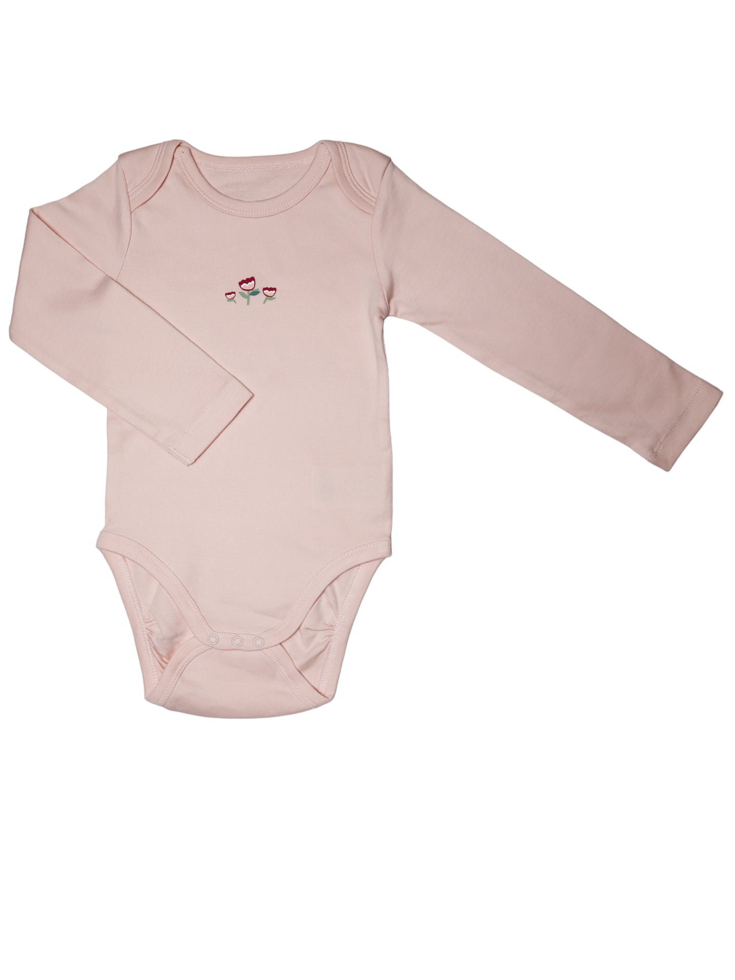 Pink Three Roses Onesie