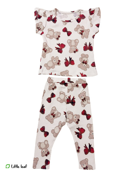 Girls Pant Sets-Sandal Teddy