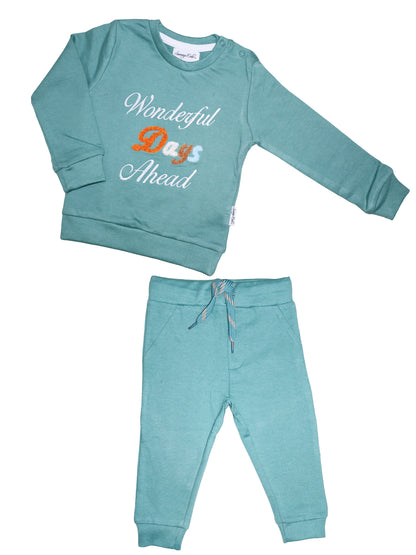 Light green wonderful  Jogger Set