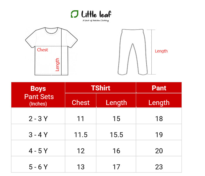 Boys Pant Sets- Light Brown Squirrel