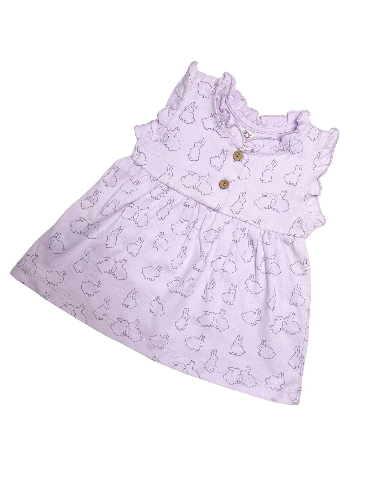 Rabbit Print frock