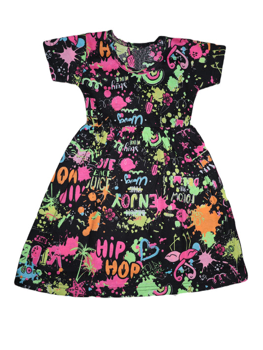 Multicolor staty wice Frock