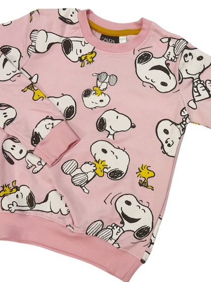 Cotton Jogger Set Pink Dog