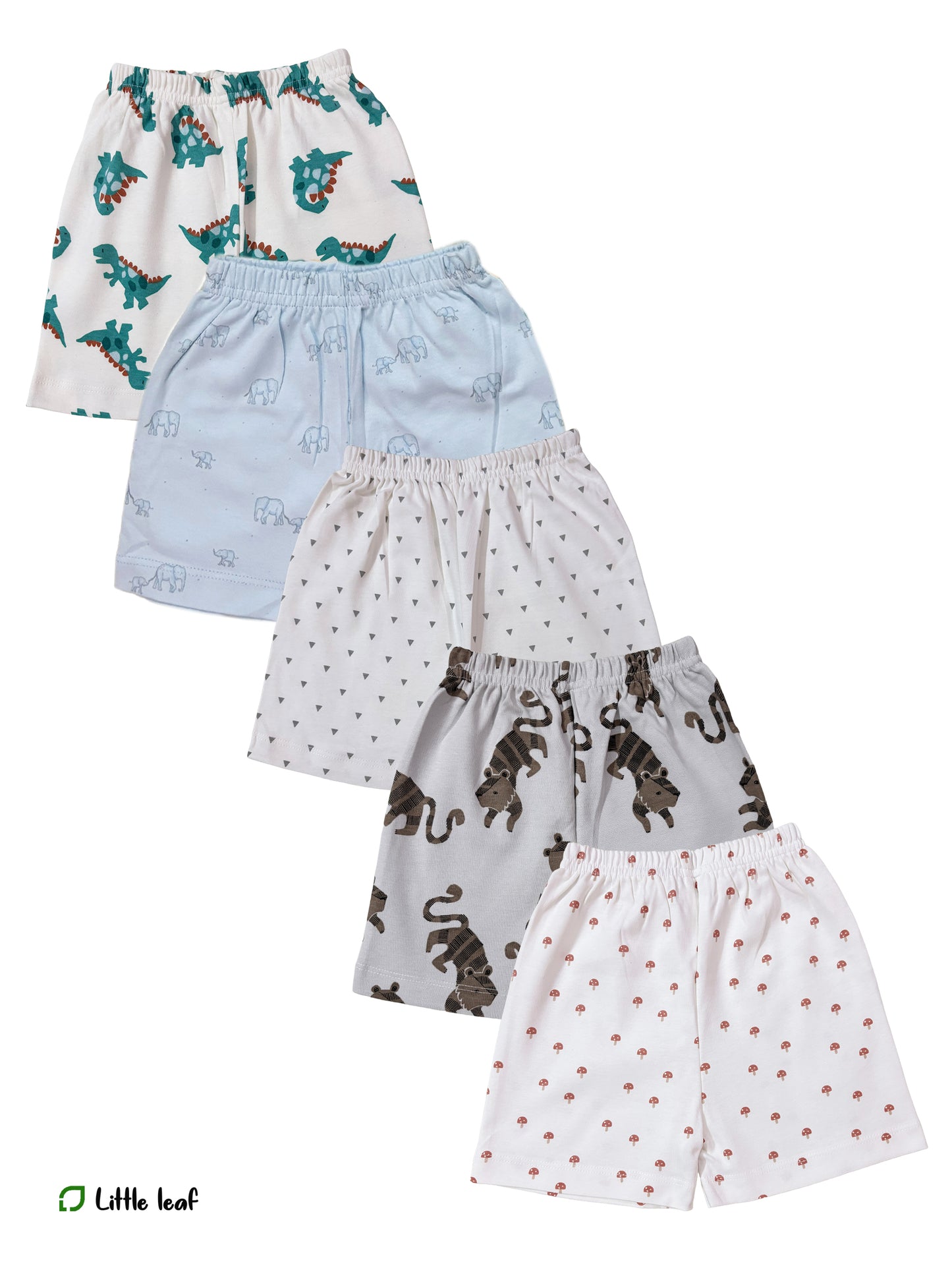 12-18 M - Kids shorts Set - Pack of 5