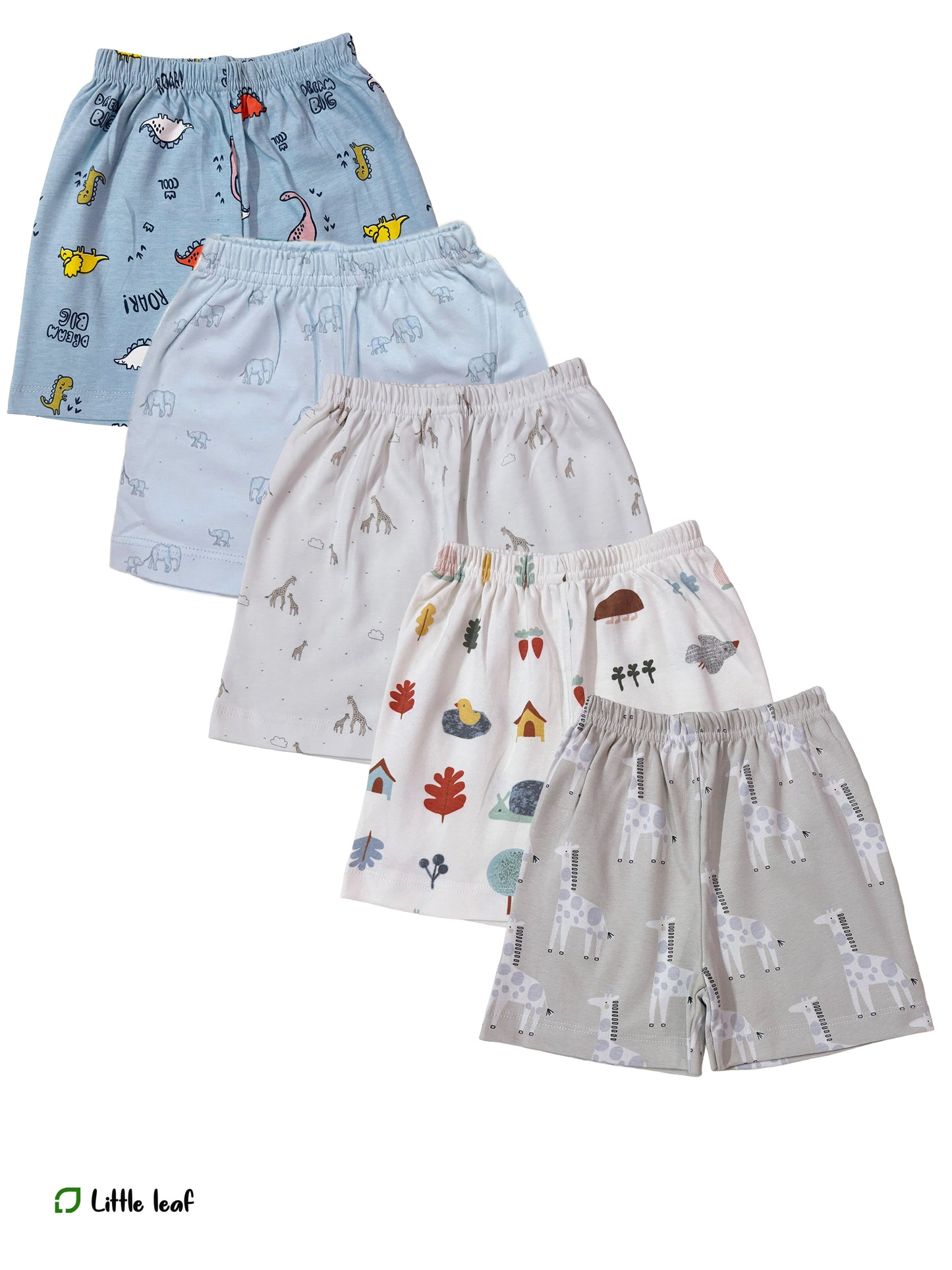 4-5 Y  - Kids shorts Set - Pack of 5