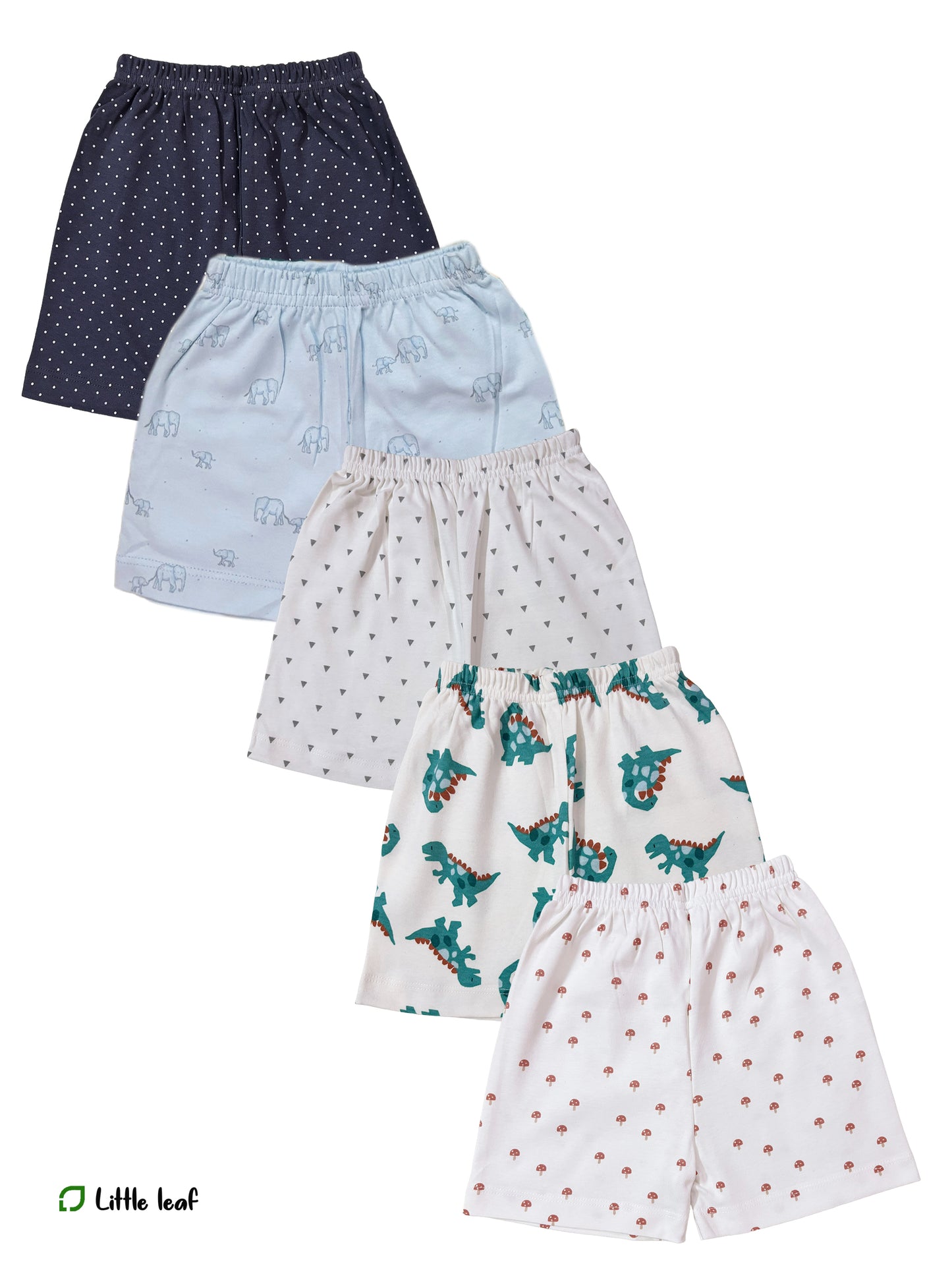 12-18 M - Kids shorts Set - Pack of 5